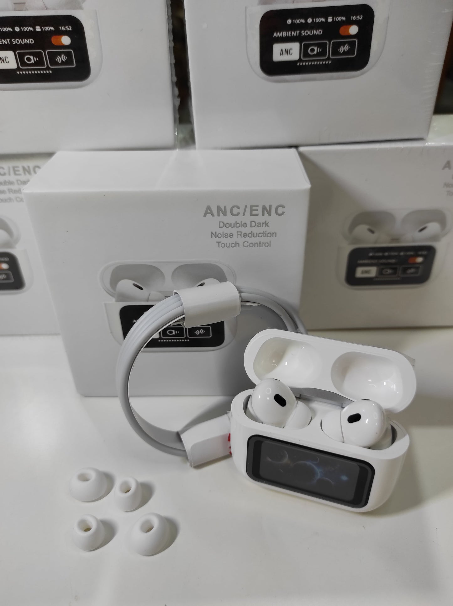 Airpods PRO con pantalla y cancelación de ruido