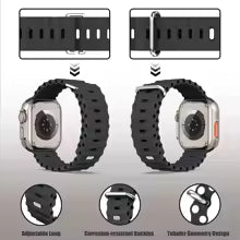 Smartwatch Ultra Pro con 2 correas ( negro + blanco )