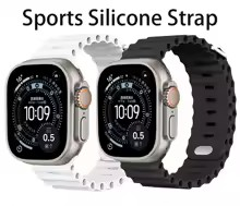 Smartwatch Ultra Pro con 2 correas ( negro + blanco )